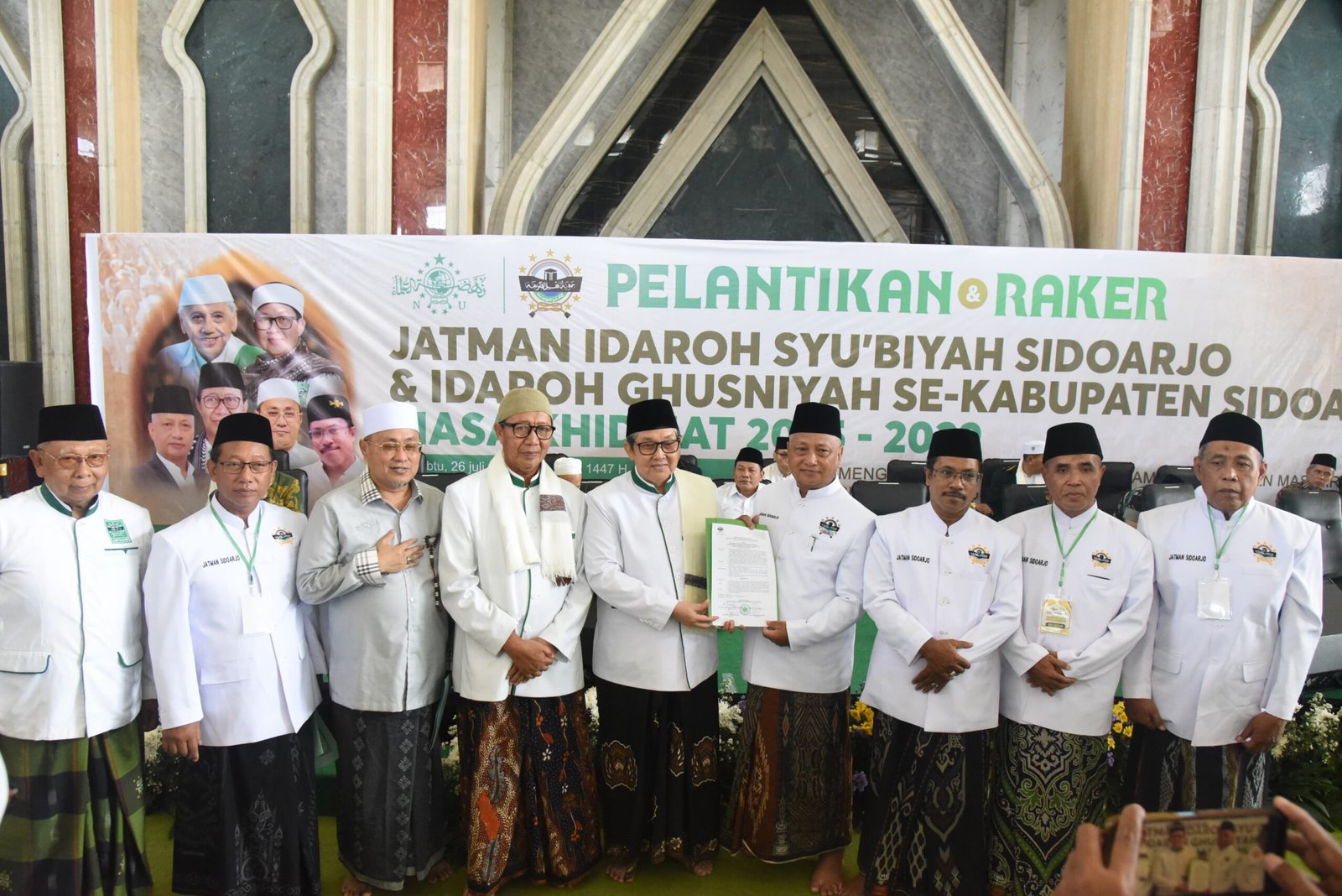 .Subandi Hadiri Pelantikan Pengurus Jatman Sidoarjo Masa Khidmat 2025-2029