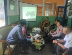 Koordinasi Penetapan Batas Desa di Kecamatan Krucil Berjalan Lancar dan Kondusif