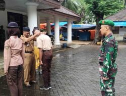 TNI dan Pemcam Panggul Latih Calon Paskibra: Cetak Generasi Muda Berjiwa Nasionalis