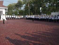 Wakil Bupati Asahan Pimpin Apel di Dinas Kesehatan