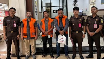 Kejari Kabupaten Kediri Tahan Tiga Tersangka Kasus Kredit Fiktif Rp2,4 Miliar