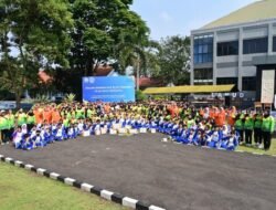 Lanud Husein Gelar Senam Anak Sambut HUT ke-37 Yasarini