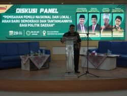 Bupati Asahan Ikuti Diskusi Panel Pemisahan Pemilu Nasional