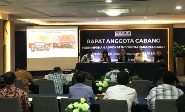 RAC Peradi-SAI Jakarta Barat Tegaskan Soliditas Jelang Munas di Bali. Stefanus Gunawan