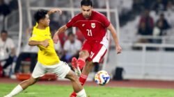 Timnas Indonesia U-23 bermain imbang 0-0 lawan Malaysia di laga terakhir Grup A Piala AFF U-23 dan lolos ke semifinal sebagai juara grup.