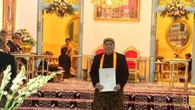 Ketua Umum AMKI Pusat Tundra Meliala Resmi Sandang Gelar KRA dari Keraton Surakarta