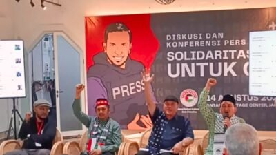 304 Jurnalis Gugur di Gaza, ARI-BP dan MUI Serukan Solidaritas