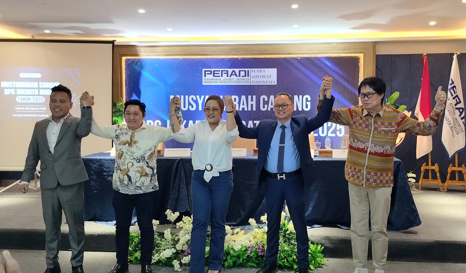 Stefanus Gunawan Kembali Terpilih sebagai Ketua DPC Peradi SAI Jakarta Barat
