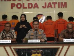 Polda Jatim Ungkap Jaringan Curanmor di 4 Kota Amankan 12 Tersangka