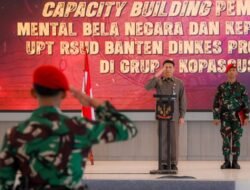 Sekda Provinsi Banten Deden Apriandhi H Buka Pembinaan Mental, Bela Negara dan Kepemimpinan Pegawai RSUD Banten