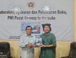 Ketua Umum PWI Pusat Hendry Ch Bangun sambut baik kedatangan Taufik Abriansyah