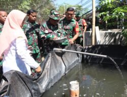 Buka Peluang Usaha, Anggota Kodim 0820/Probolinggo Mengikuti Pelatihan Budidaya Ikan Lele