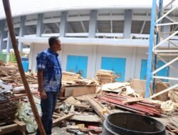 Wali Kota Bekasi Tinjau Pembangunan GOR Voli, Badminton, dan Sepatu Roda Bertaraf Internasional