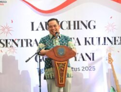 Dandim 0820/Probolinggo Letkol Arh Iwan Hermaya Bersama Forkopimda Launching Sentra Wisata Kuliner