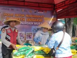 Harga Miring, Kualitas Terjamin! Beras Murah SPHP Diserbu Warga Krian