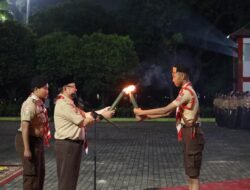 Perdana Camping Pramuka di Plaza Pemkot, 400 Peserta Meriahkan Hari Jadi Pramuka ke 64