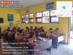 UPT SMP Negeri 4 Pasuruan Gelar Program SABER PUNGLI untuk Cegah Anemia dan Stunting