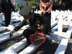 Jelang HUT RI ke- 80, Dandim Pasuruan Ziarah di TMP Bangil