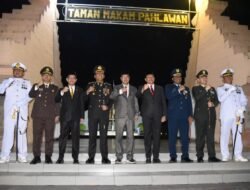 Hening Cipta di Pusara Pahlawan, Dandim 0820/Probolinggo Pimpin Apel Kehormatan HUT Ke-80 RI