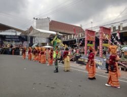 Babinsa Wonosari Melaksanakan Pengamanan Grebek Memetri