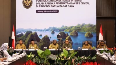 Dari Bumi Cenderawasih, Kemenko Polkam Kawal Pemerataan Internet dan Transformasi Digital Papua Barat Daya