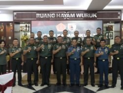 Kasdam V/Brawijaya Sambut Audiensi Kababinkum TNI di Surabaya