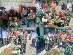 Tingkatkan Soliditas Jajaran, Dandim 0819/Pasuruan Kunjungi Koramil Tutur