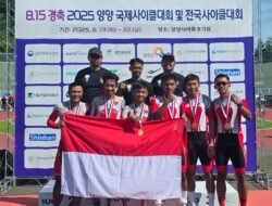 Para Balap Sepeda Indonesia Bawa Pulang 9 Medali dari Korea