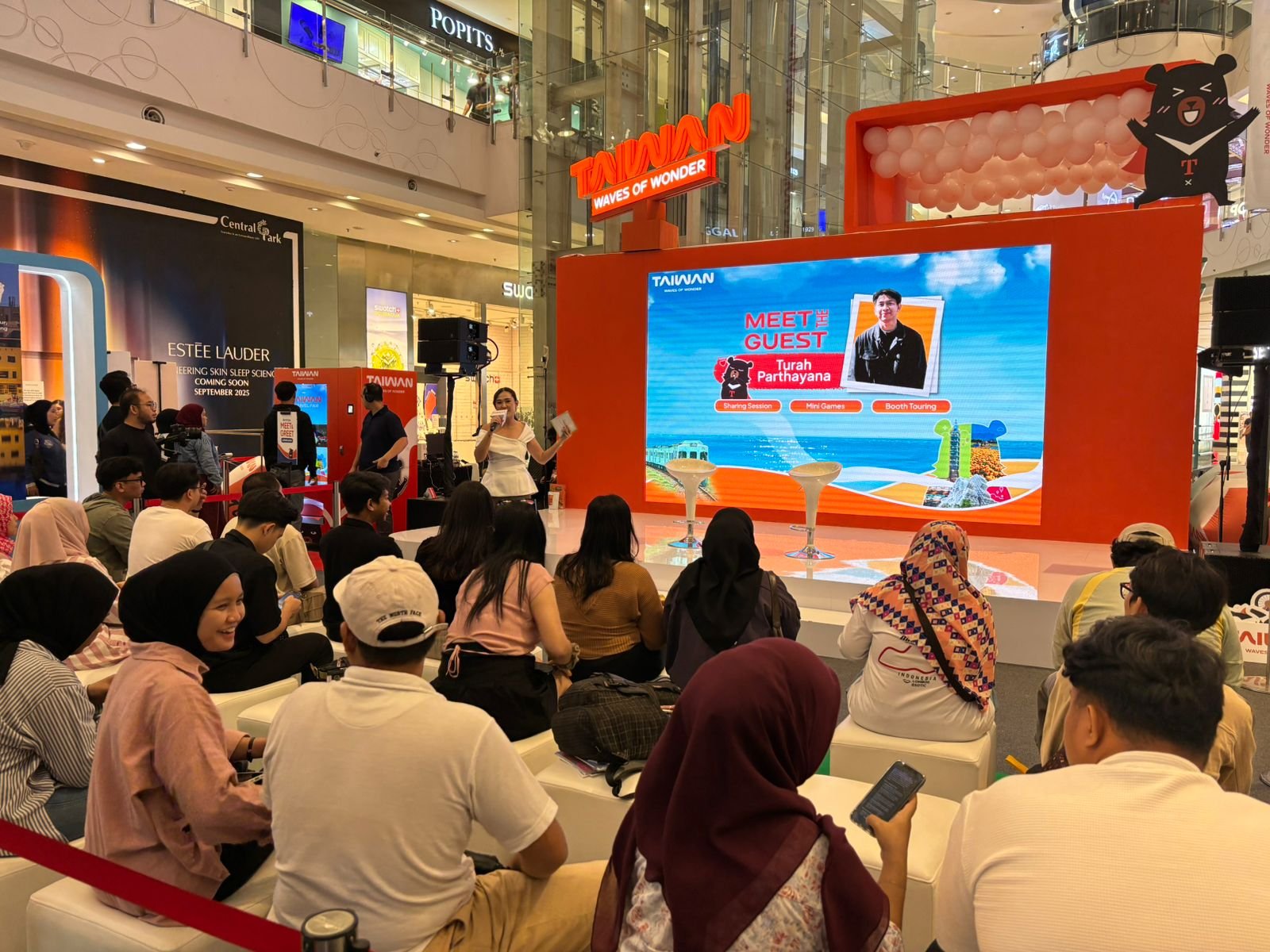 Kereta Haifeng Tiba di Indonesia, Taiwan Travel Fair di Jakarta Tampilkan Pesona Romantis