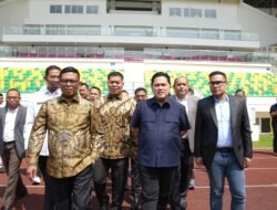 Erick Thohir Kunjungi Stadion Internasional Banten