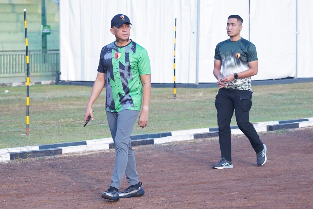 Pangdam V/Brawijaya, Mayjen TNI Rudy Saladin, M.A, meninjau langsung pelaksanaan tes garjas bagi para Perwira Menengah (Pamen) di jajaran Kodam V/Brawijaya