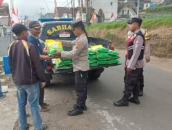 Polres Pasuruan Gelorakan Program Beras Murah, Polsek Tosari Prioritaskan Masyarakat Pelosok