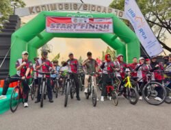 Kompak dan Meriah Semarak Fun Bike 2025 Kodim 0816 Sidoarjo Rayakan HUT RI ke-80