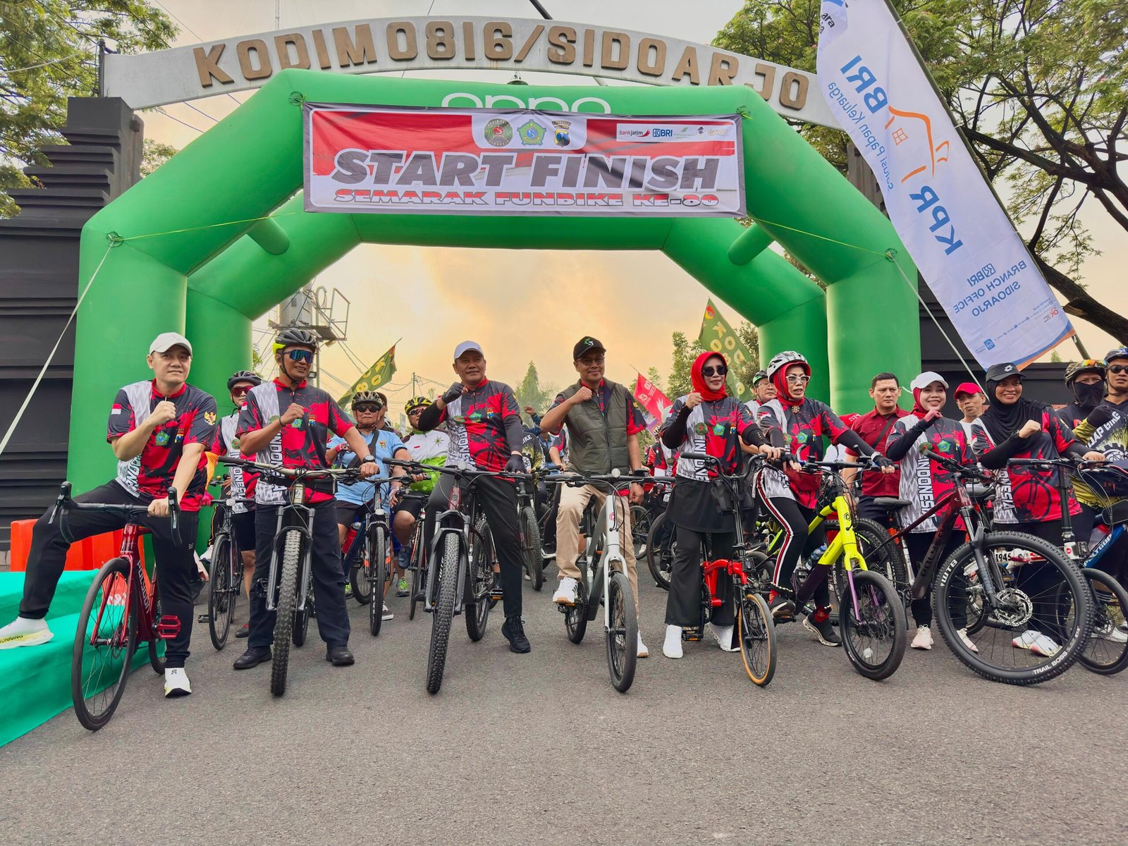 Semarak Fun Bike 2025 yang digelar Kodim 0816/ Sidoarjo