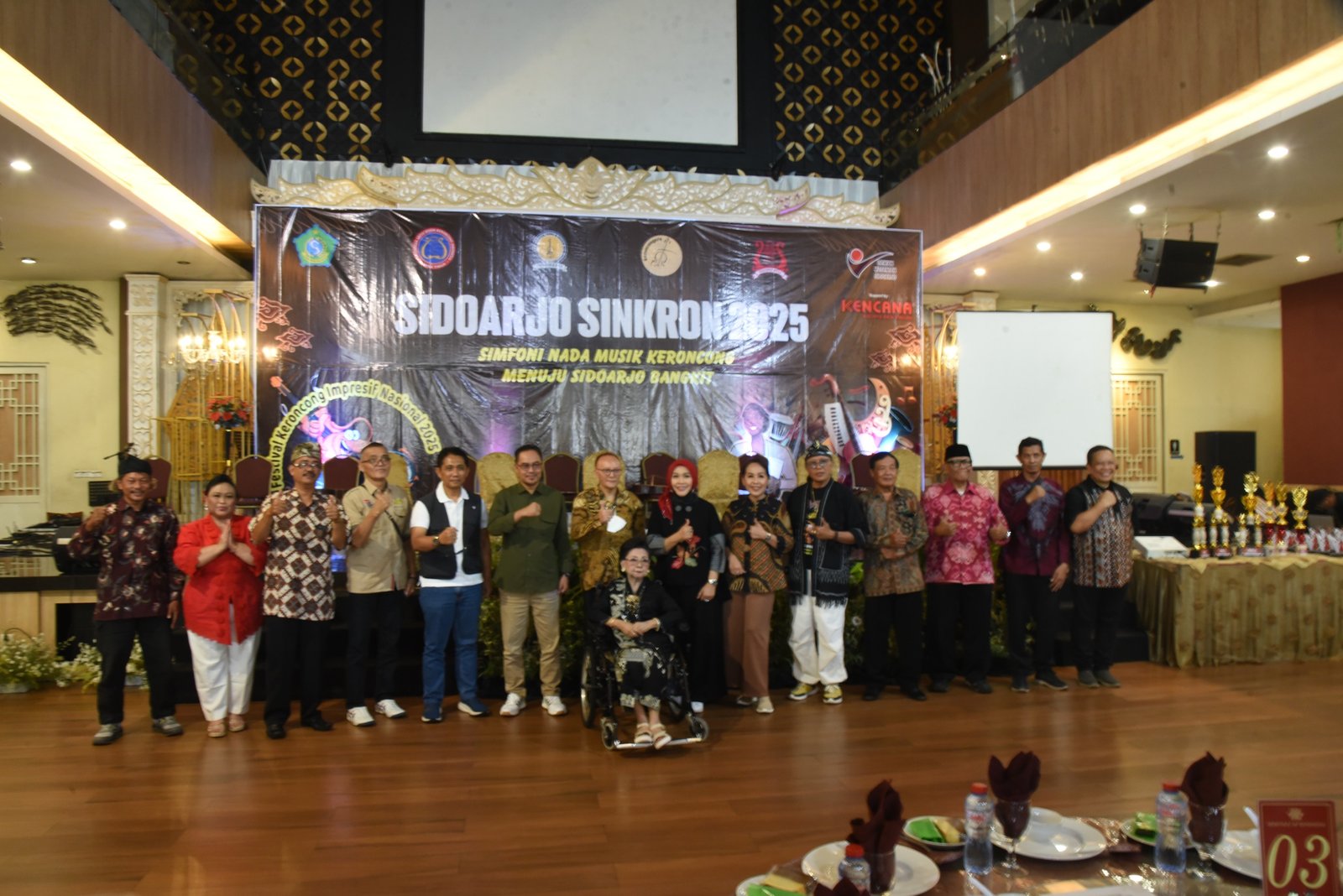 Festival Simfoni Nada Musik Keroncong sukses digelar di Gedung Heritage Handayani, Buduran, Sidoarjo