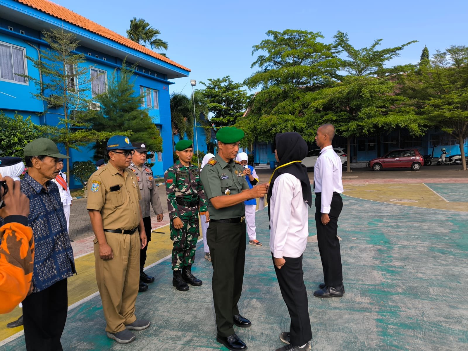 upacara pembukaan Latihan Dasar Disiplin Kepemimpinan (LDDK) Tahun 2025