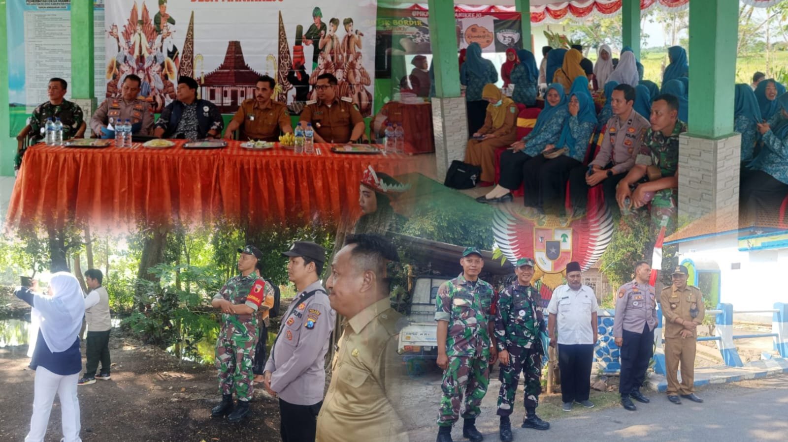 melaksanakan kegiatan Monitoring Penilaian Desa Pancasila tingkat Kabupaten di Desa Manikrejo Kecamatan Rejoso Kabupaten Pasuruan.