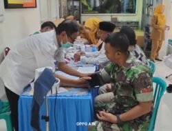 HUT RI ke-80, Koramil 09/Lumbang Tunjukkan Kepedulian Lewat Donor Darah