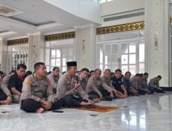 Landasi Nilai Rohani Anggota Polresta Sidoarjo, Guna Pelaksanaan Tugas Wujudkan Kamtibmas