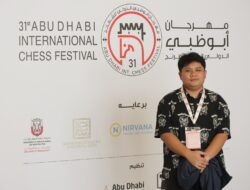 Pecatur IM Azarya Jodi Kalahkan GM Igor Miladinovic di Abu Dhabi