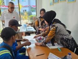 PT MTI Gelar Pemeriksaan Kesehatan Gratis untuk TKBM