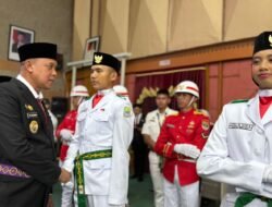 Wali Kota Bekasi Resmi Kukuhkan Paskibraka 2025