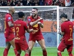 Persija Bungkam Persita 4-0 di JIS, Allano Cetak Dua Gol