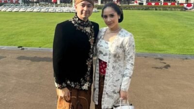 Raffi Ahmad dan Nagita Tampil Memukau di Upacara HUT ke-80 RI