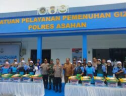 Kapolda Sumut dan Bupati Resmikan SPPG Polres Asahan