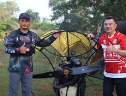 Wawali Bekasi Dukung Atlet Paramotor Tampil di Ajang Nasional