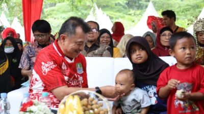 Kehangatan Wawali Harris Bobihoe Bersama Anak-Anak di Festival Budaya Patriot 4