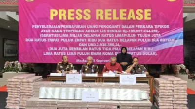 Adelin Lis Ganti Uang Negara Rp105 Miliar dan US$2,9 Juta