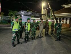 Koramil 0820/09 Lumbang Gelar Apel Bersama Jaga Wilayah