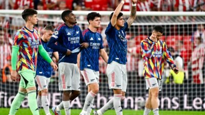 Arsenal Awali Perjalanan Liga Champions dengan Kemenangan Tandang di Bilbao